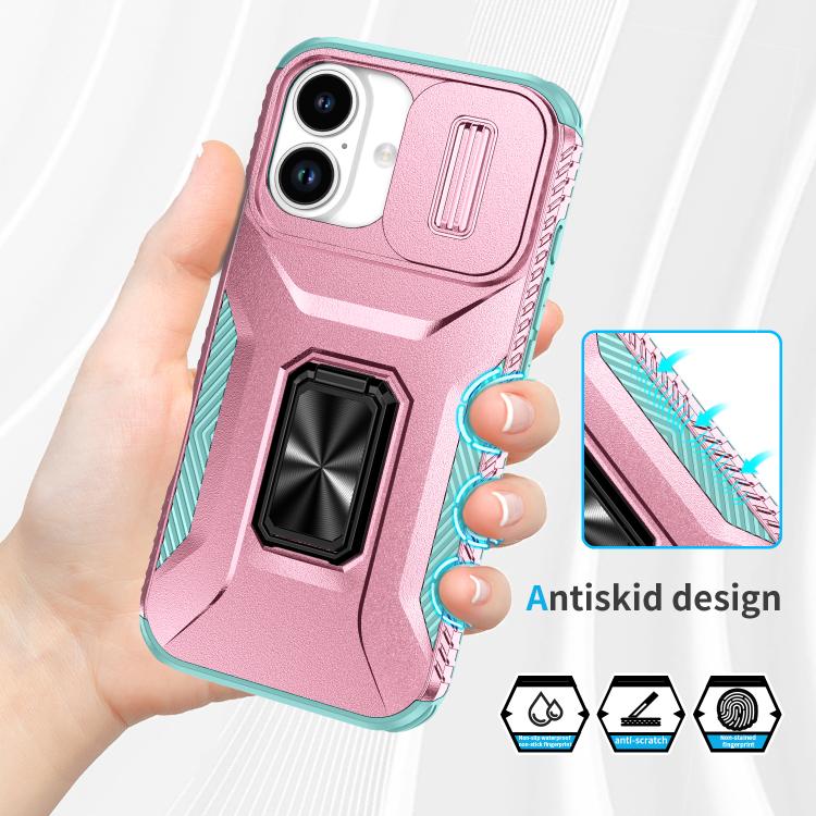 For iPhone 17 Sliding Camshield Holder Phone Case