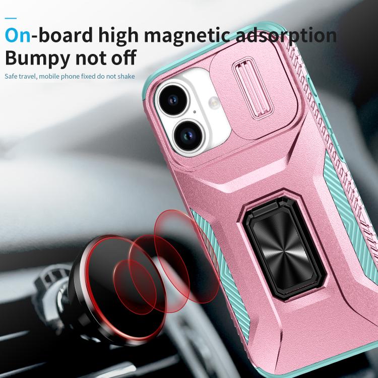 For iPhone 17 Sliding Camshield Holder Phone Case