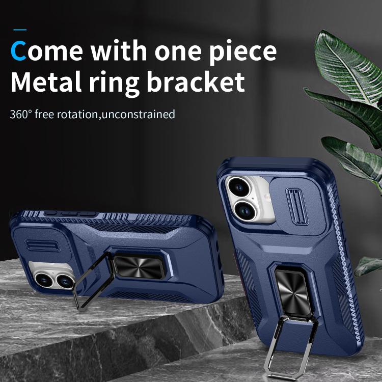 For iPhone 17 Sliding Camshield Holder Phone Case