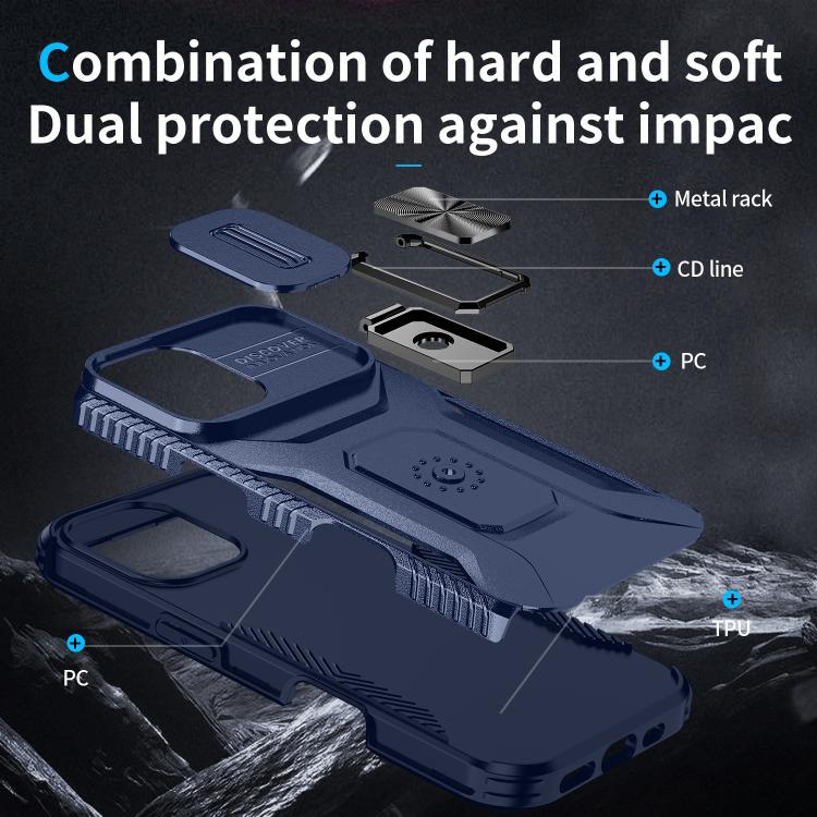 For iPhone 17 Sliding Camshield Holder Phone Case