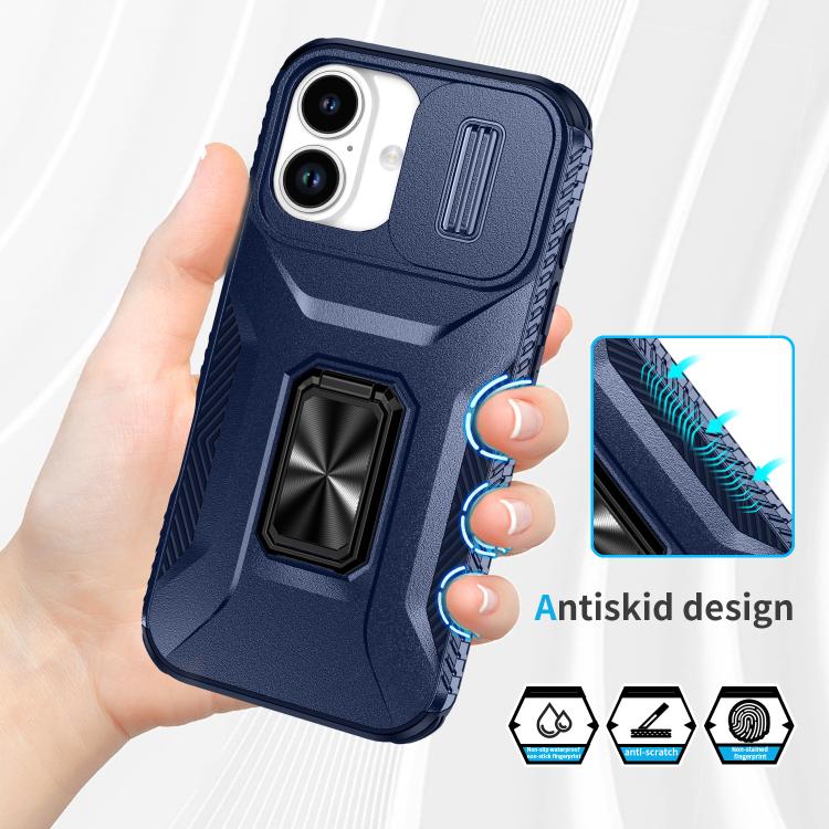 For iPhone 17 Sliding Camshield Holder Phone Case