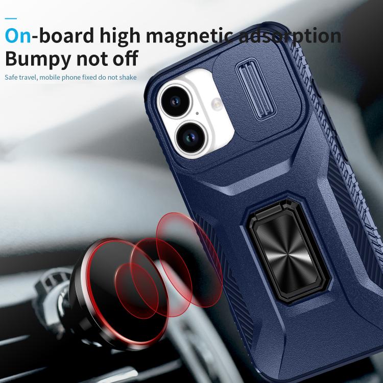 For iPhone 17 Sliding Camshield Holder Phone Case