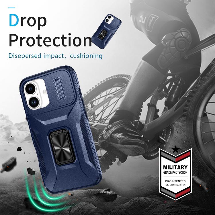 For iPhone 17 Sliding Camshield Holder Phone Case