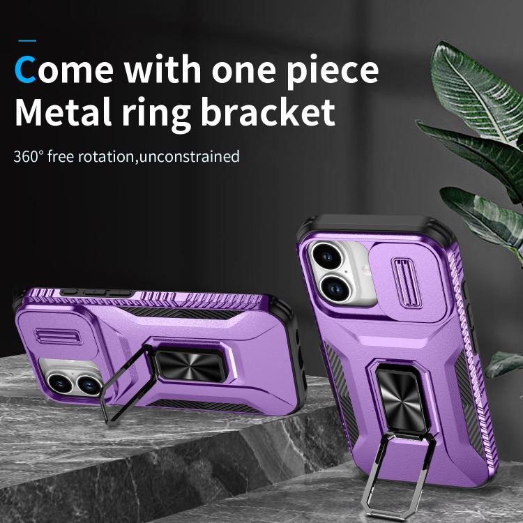 For iPhone 17 Sliding Camshield Holder Phone Case