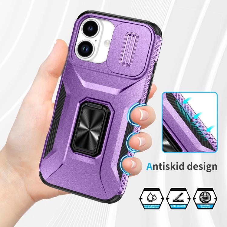 For iPhone 17 Sliding Camshield Holder Phone Case