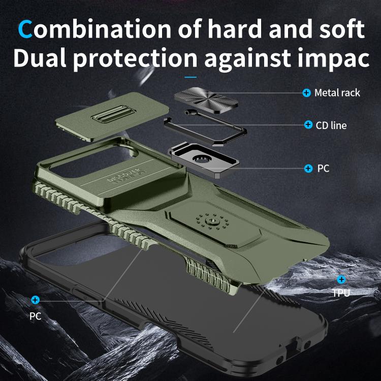 For iPhone Air Sliding Camshield Holder Phone Case