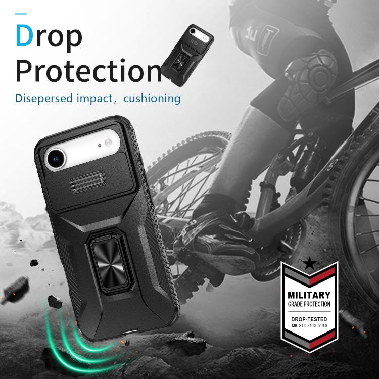 For iPhone Air Sliding Camshield Holder Phone Case