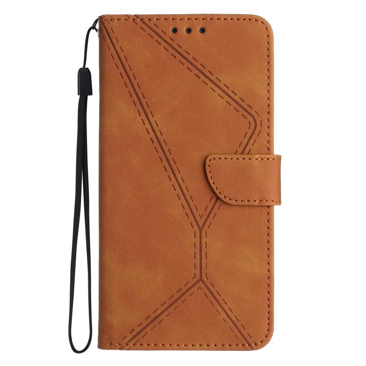 For Redmi Note 15 Pro 5G Global 163.6mm Stitching Embossed Leather Phone Case