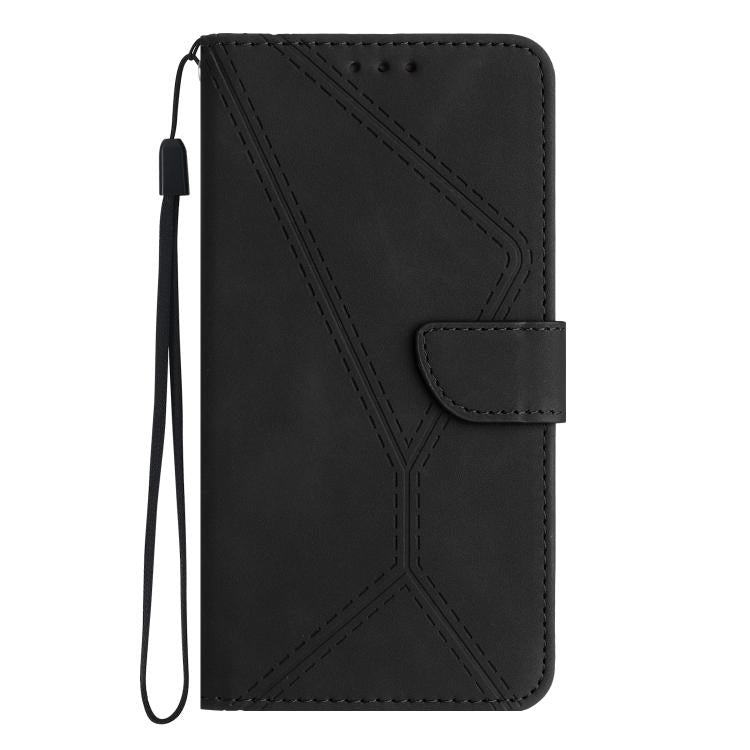 For Redmi Note 15 Pro 5G Global 163.6mm Stitching Embossed Leather Phone Case