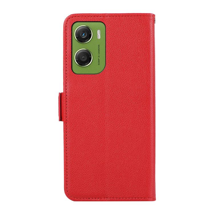 For Motorola Moto G06 4G ABEEL Side-Magnetic Litchi Pattern Leather RFID Phone Case