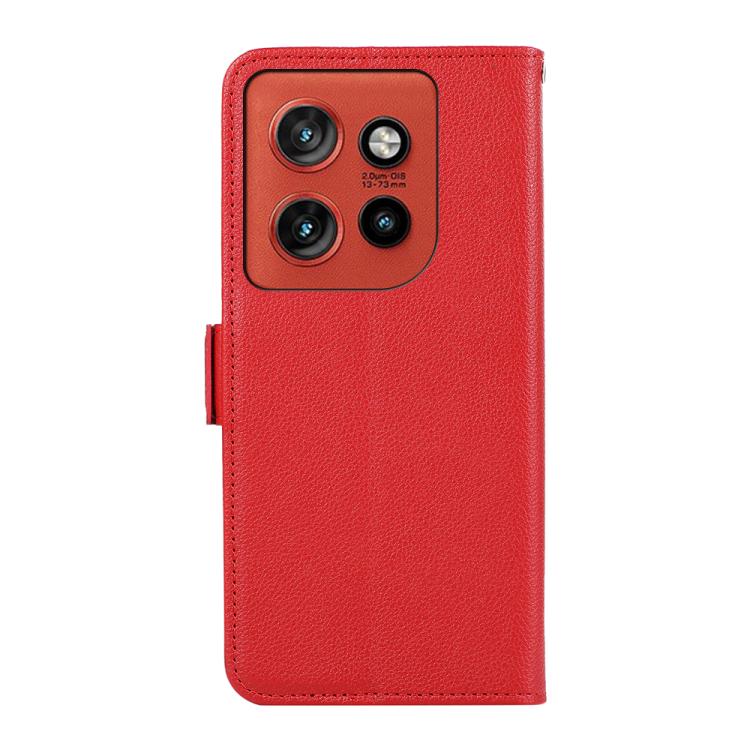 For Motorola Edge 60 Neo 5G ABEEL Side-Magnetic Litchi Pattern Leather RFID Phone Case