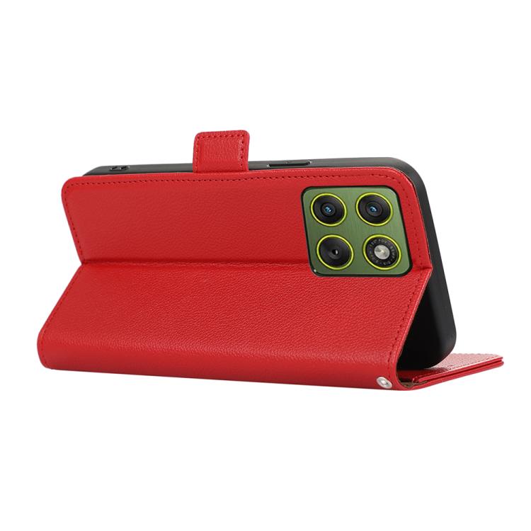 For Motorola Edge 70 5G ABEEL Side-Magnetic Litchi Pattern Leather RFID Phone Case