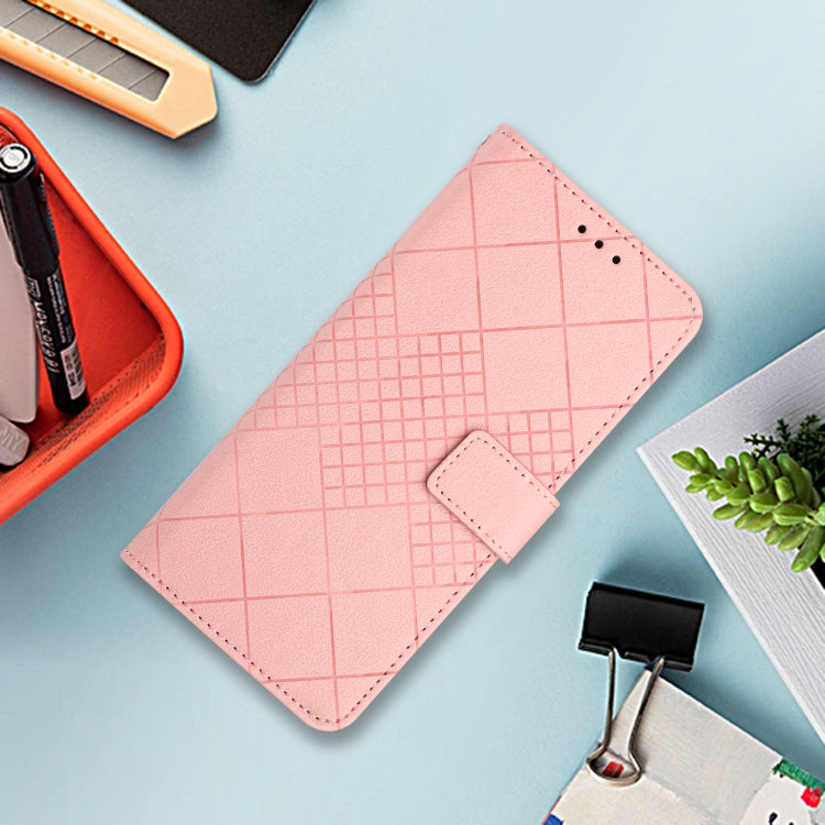 For Xiaomi 15 Pro Rhombic Grid Texture Leather Phone Case