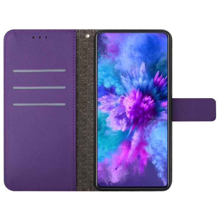 For Xiaomi 15T Rhombic Grid Texture Leather Phone Case
