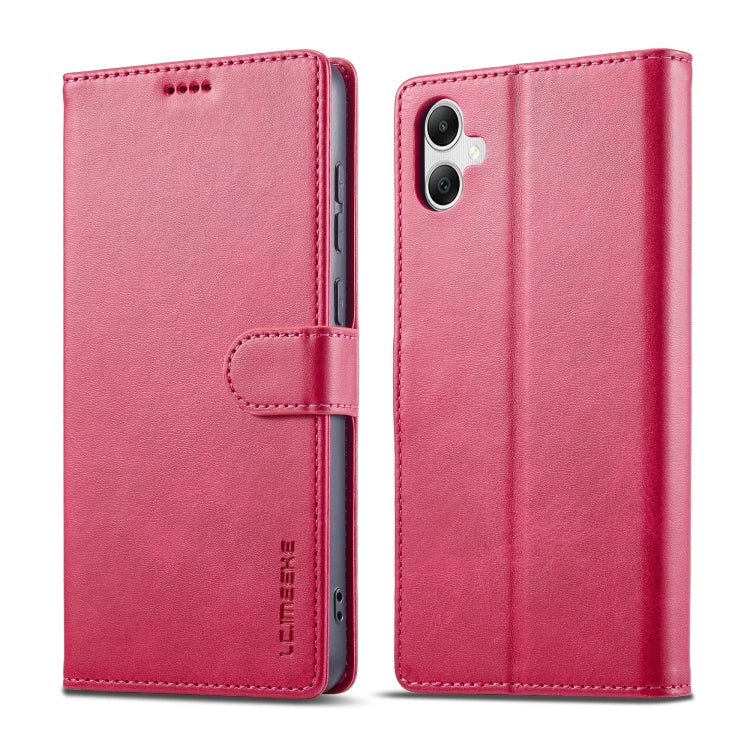 For Samsung Galaxy A06 4G LC.IMEEKE Calf Texture Leather Phone Case