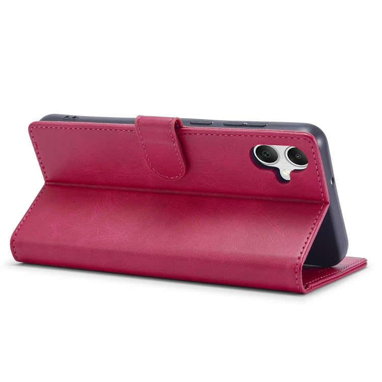 For Samsung Galaxy A06 4G LC.IMEEKE Calf Texture Leather Phone Case