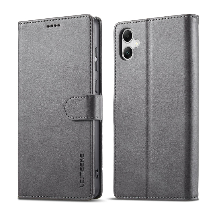 For Samsung Galaxy A06 4G LC.IMEEKE Calf Texture Leather Phone Case