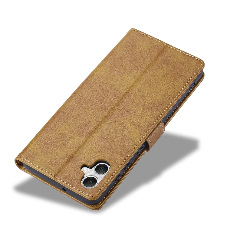 For Samsung Galaxy A06 4G LC.IMEEKE Calf Texture Leather Phone Case