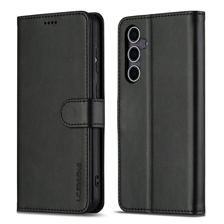 For Samsung Galaxy A16 5G LC.IMEEKE Calf Texture Leather Phone Case