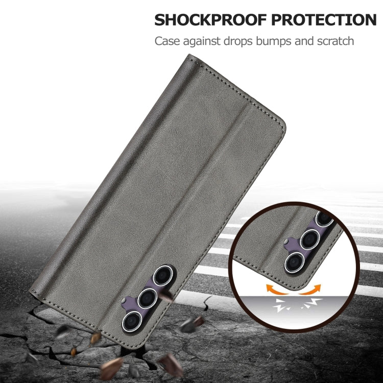 For Samsung Galaxy A16 5G LC.IMEEKE Calf Texture Leather Phone Case