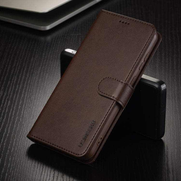 For Samsung Galaxy A16 5G LC.IMEEKE Calf Texture Leather Phone Case