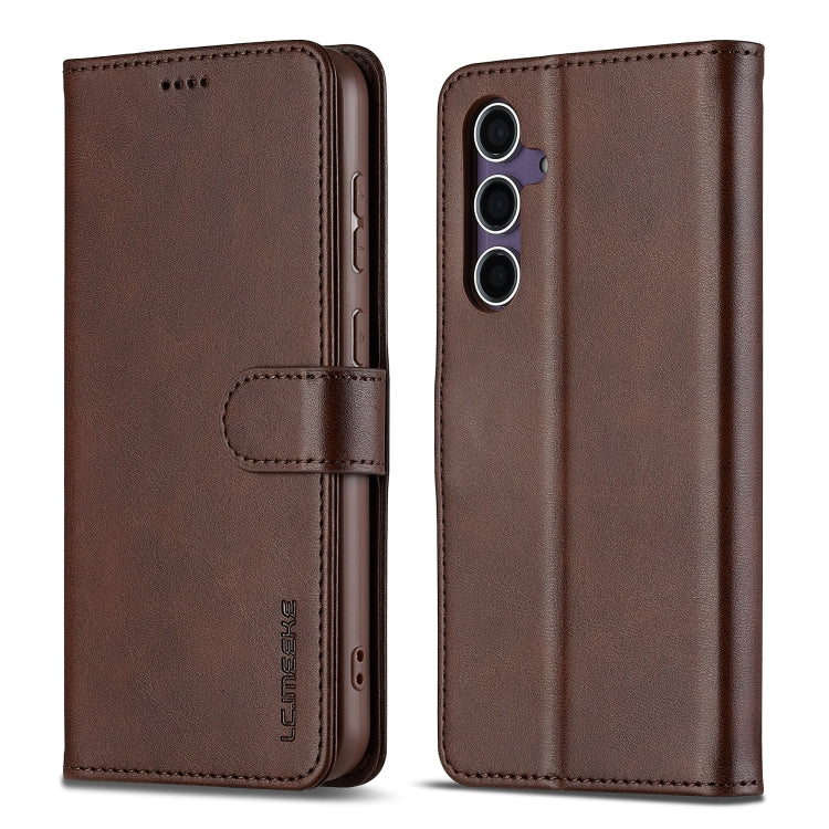 For Samsung Galaxy A16 5G LC.IMEEKE Calf Texture Leather Phone Case