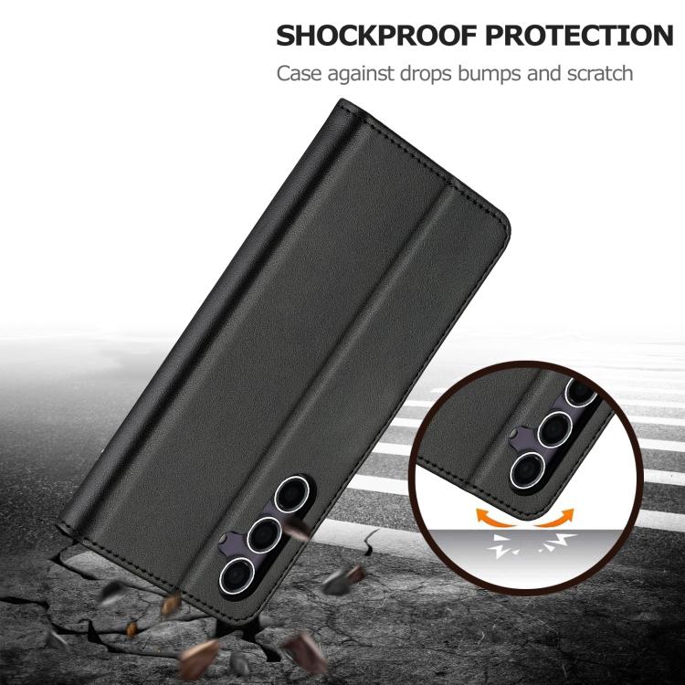 For Samsung Galaxy A36 5G LC.IMEEKE Calf Texture Leather Phone Case