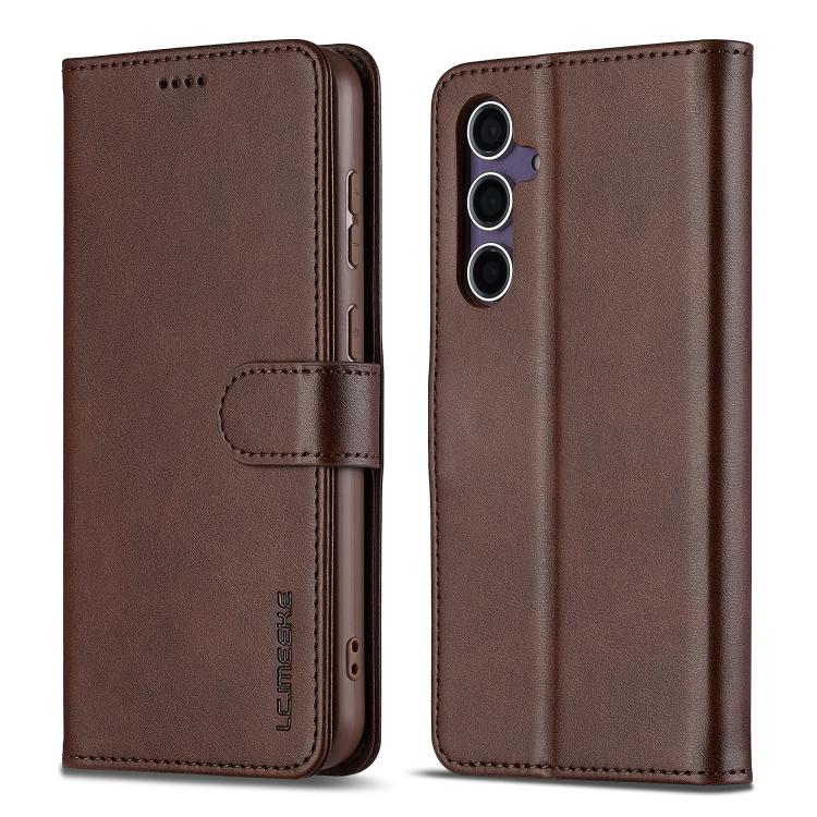 For Samsung Galaxy A36 5G LC.IMEEKE Calf Texture Leather Phone Case
