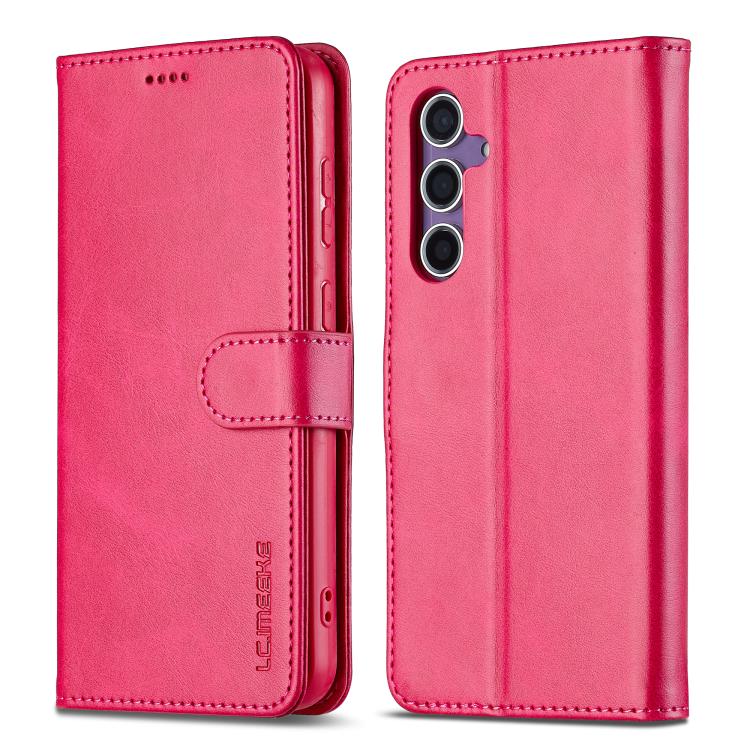 For Samsung Galaxy A26 5G LC.IMEEKE Calf Texture Leather Phone Case