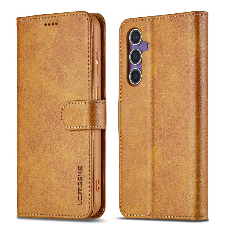 For Samsung Galaxy A26 5G LC.IMEEKE Calf Texture Leather Phone Case