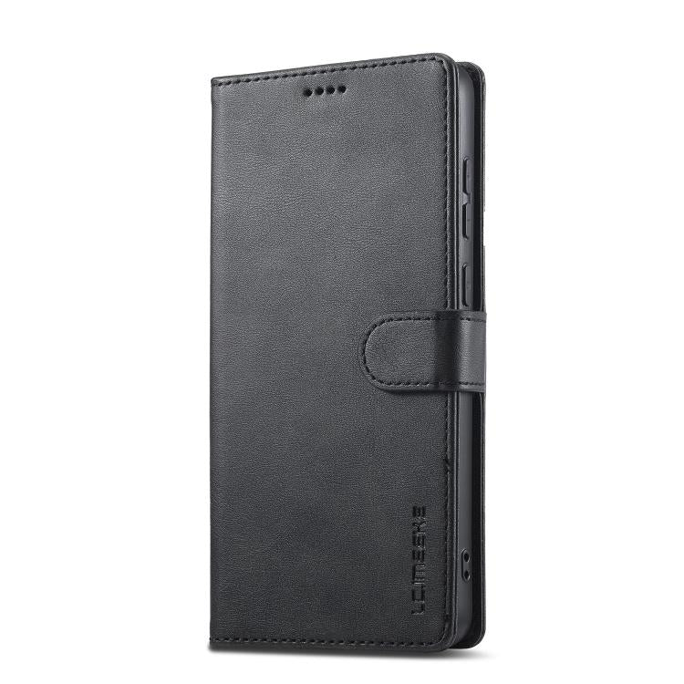 For Samsung Galaxy A07 4G LC.IMEEKE Calf Texture Leather Phone Case