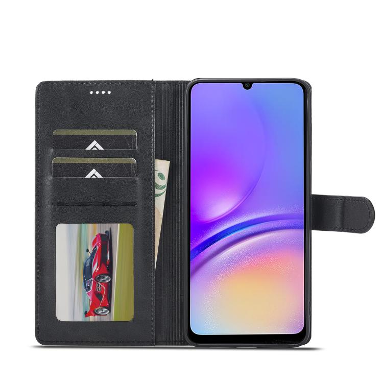 For Samsung Galaxy A07 4G LC.IMEEKE Calf Texture Leather Phone Case