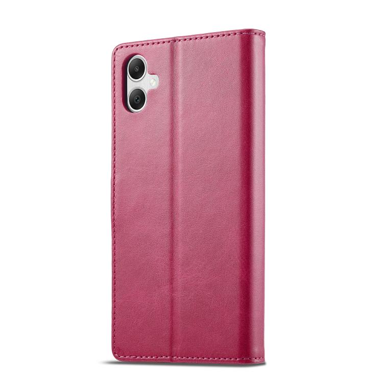 For Samsung Galaxy A07 4G LC.IMEEKE Calf Texture Leather Phone Case