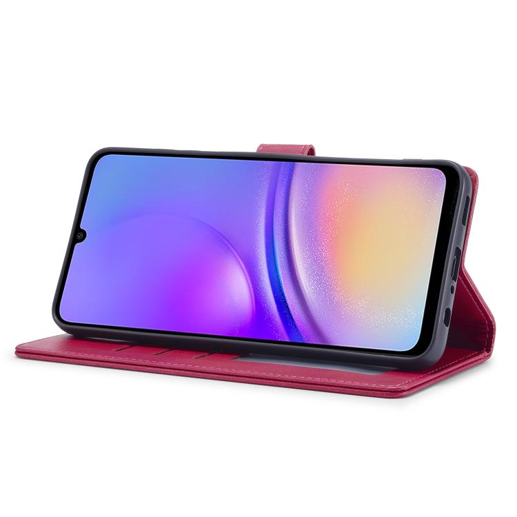 For Samsung Galaxy A07 4G LC.IMEEKE Calf Texture Leather Phone Case