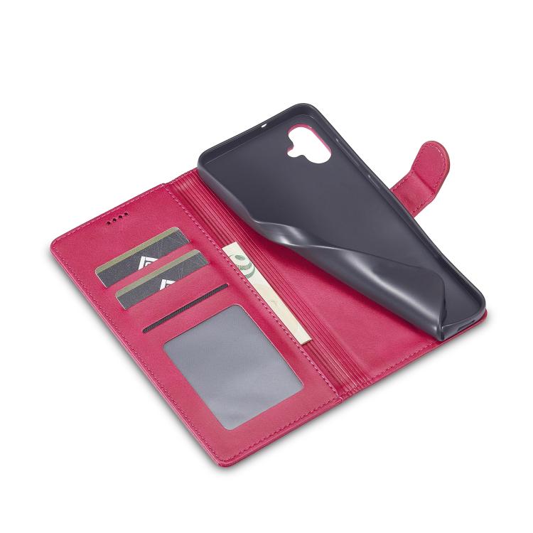 For Samsung Galaxy A07 4G LC.IMEEKE Calf Texture Leather Phone Case