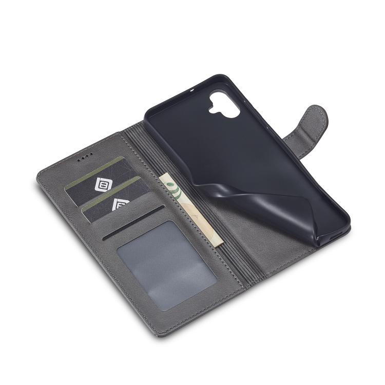 For Samsung Galaxy A07 4G LC.IMEEKE Calf Texture Leather Phone Case