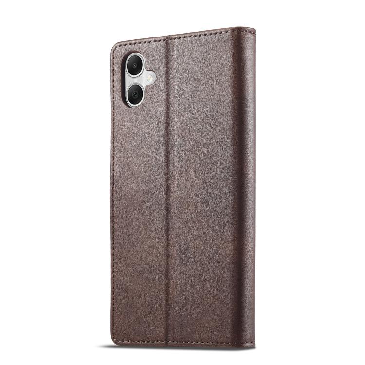 For Samsung Galaxy A07 4G LC.IMEEKE Calf Texture Leather Phone Case