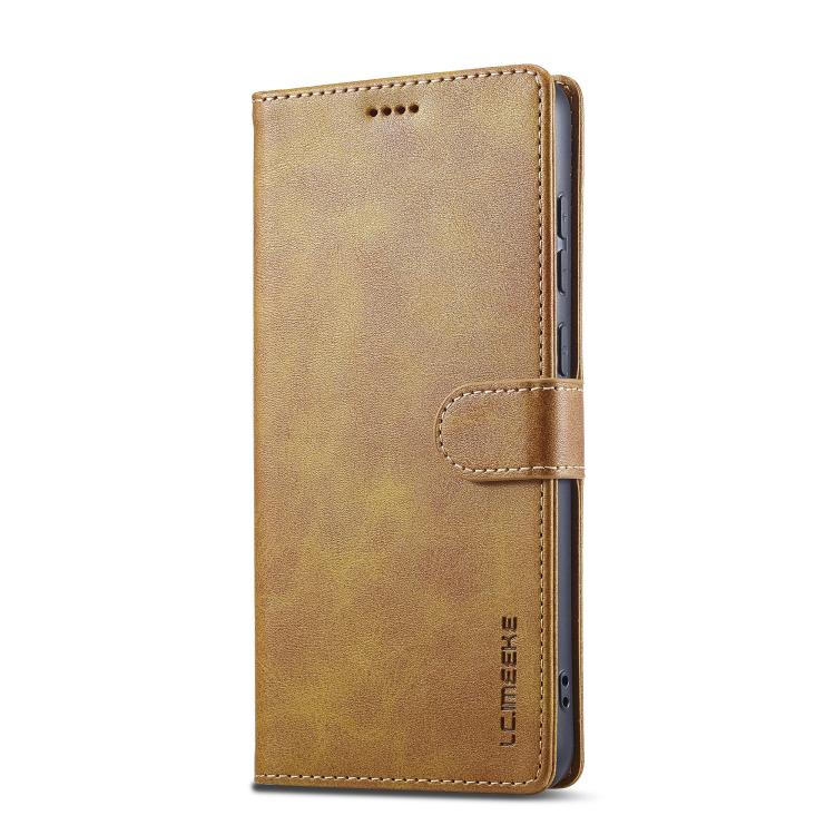 For Samsung Galaxy A07 4G LC.IMEEKE Calf Texture Leather Phone Case
