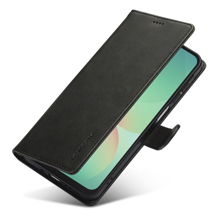 For Samsung Galaxy A17 5G LC.IMEEKE Calf Texture Leather Phone Case