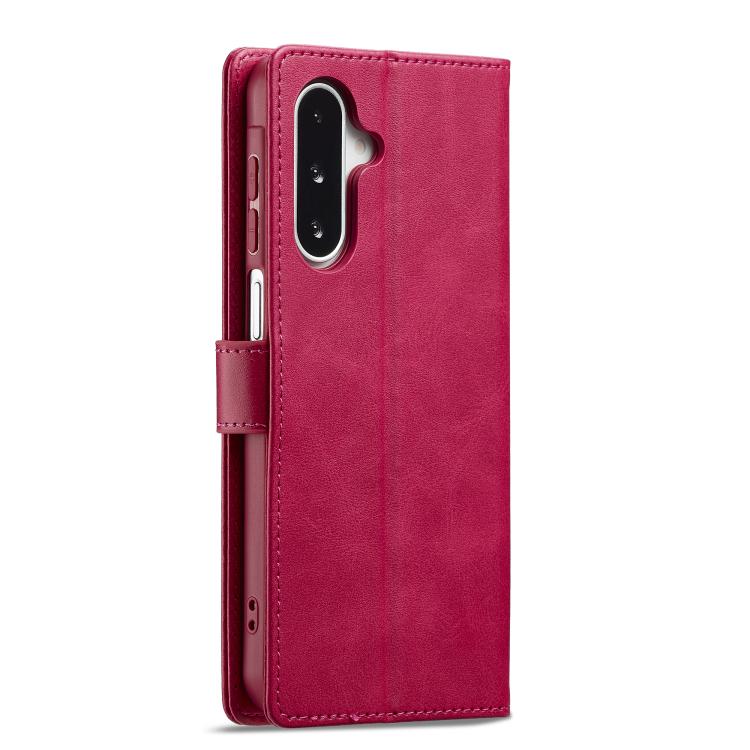 For Samsung Galaxy A17 5G LC.IMEEKE Calf Texture Leather Phone Case