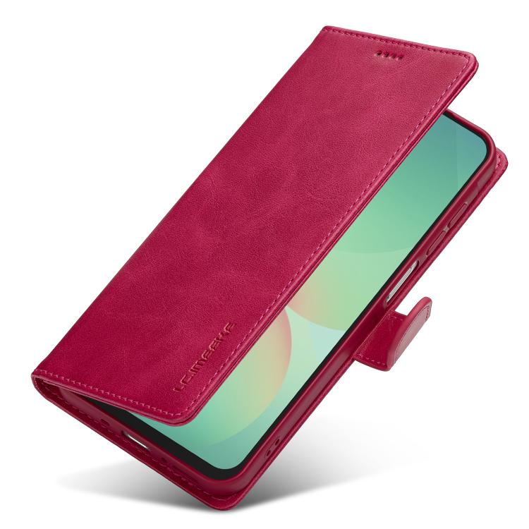 For Samsung Galaxy A17 5G LC.IMEEKE Calf Texture Leather Phone Case