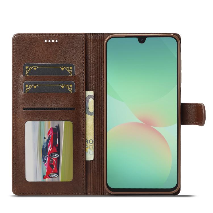 For Samsung Galaxy A17 5G LC.IMEEKE Calf Texture Leather Phone Case