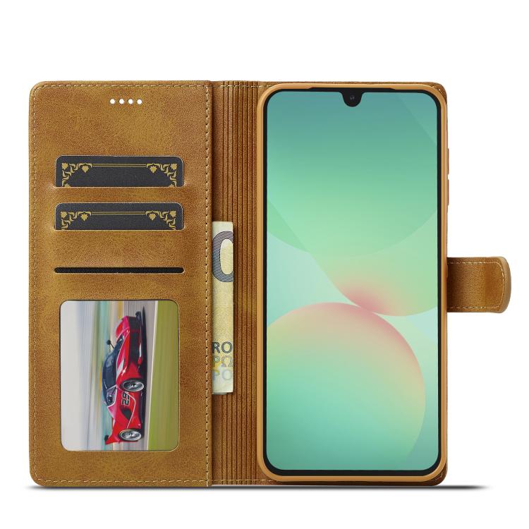 For Samsung Galaxy A17 5G LC.IMEEKE Calf Texture Leather Phone Case