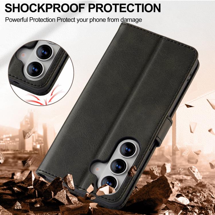 For Samsung Galaxy A57 5G LC.IMEEKE Calf Texture Leather Phone Case
