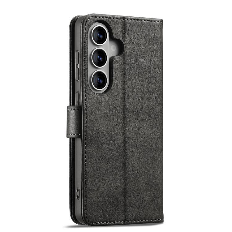 For Samsung Galaxy A57 5G LC.IMEEKE Calf Texture Leather Phone Case