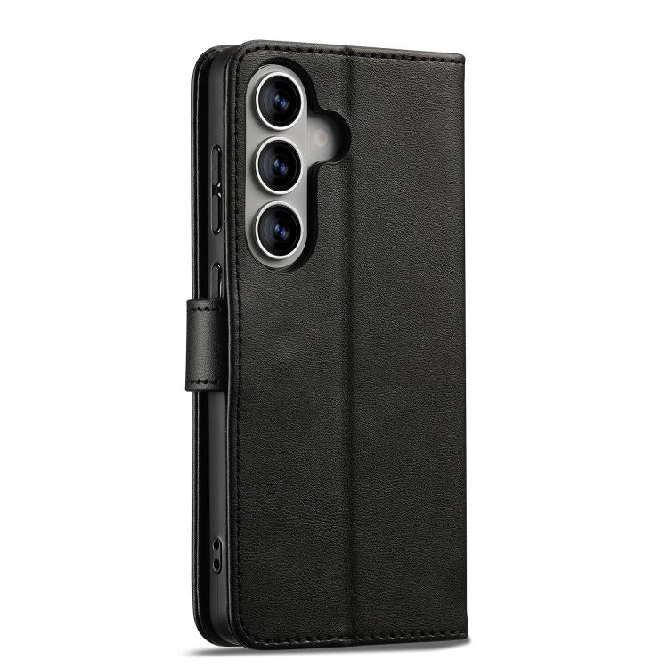 For Samsung Galaxy A37 5G LC.IMEEKE Calf Texture Leather Phone Case