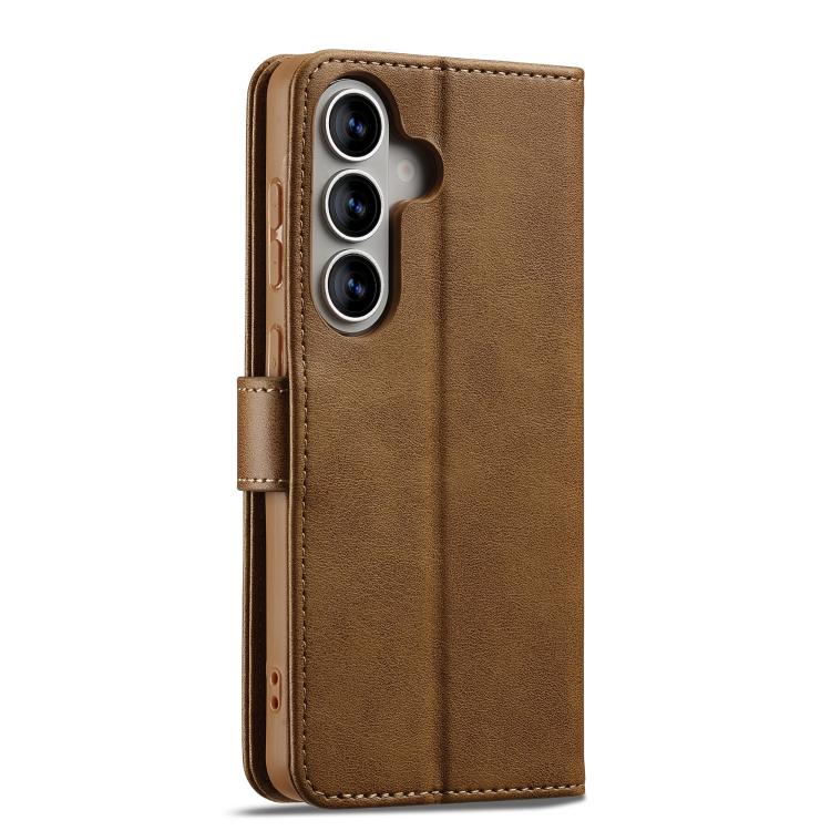 For Samsung Galaxy A37 5G LC.IMEEKE Calf Texture Leather Phone Case