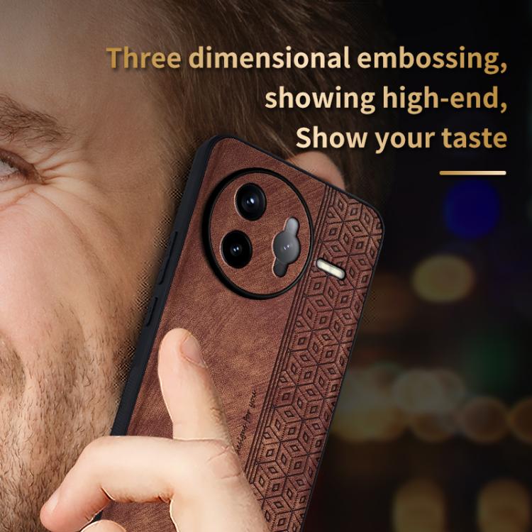 For Redmi K80 Pro AZNS 3D Embossed Skin Feel Phone Case