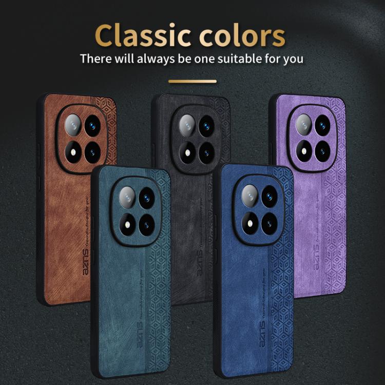 For Redmi Note 14 Pro 4G Global AZNS 3D Embossed Skin Feel Phone Case