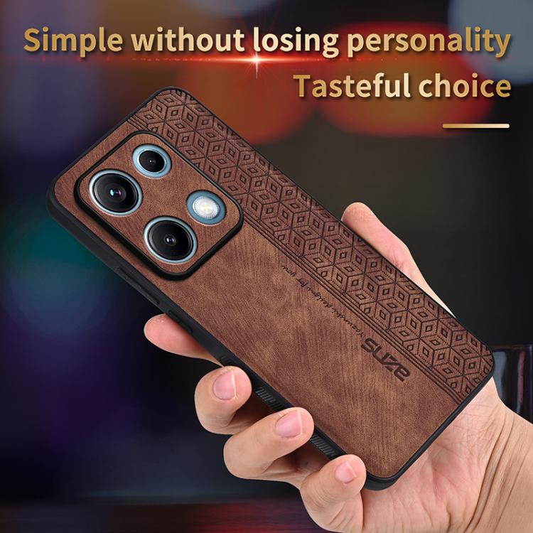 For Redmi Note 14S 4G AZNS 3D Embossed Skin Feel Phone Case
